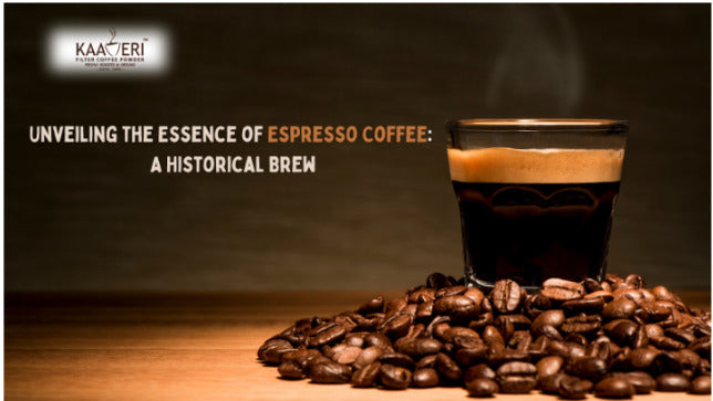 Unveiling the Essence of Espresso Coffee: A Historical Brew