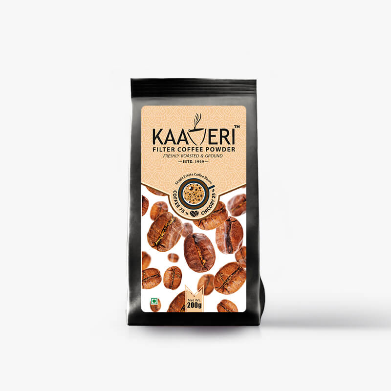 COFFEE POWDER – 75% COFFEE + 25% CHICORY