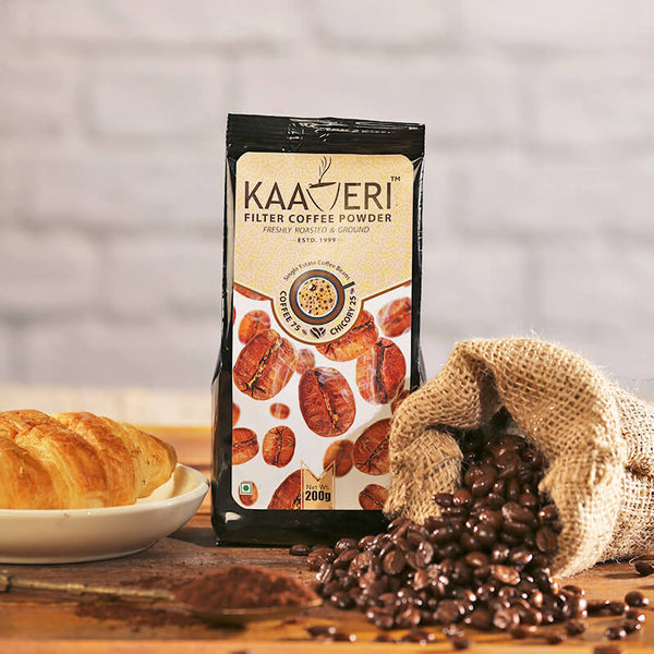 COFFEE POWDER – 75% COFFEE + 25% CHICORY – Kaaveri Coffee