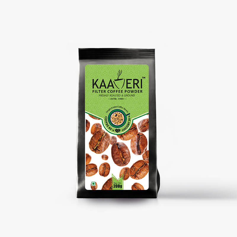 COFFEE POWDER – 80% COFFEE + 20% CHICORY