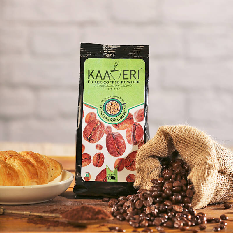 COFFEE POWDER – 80% COFFEE + 20% CHICORY