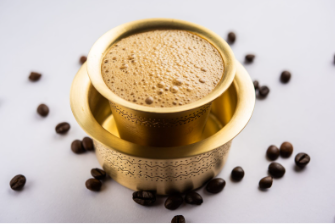 Filter coffee in India